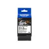 Brother HSe-261E - Schwarz auf Weiß - Rolle (3,1 cm x 1,5 m) 1 Kassette(n) Hängebox - Schrumpfschlauch-Band - für P-Touch PT-D800W, PT-P900W, PT-P900Wc, PT-P950NW