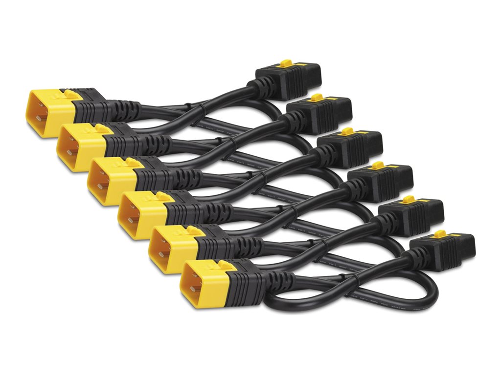 APC - Stromkabel - IEC 60320 C19 Verriegelung zu IEC 60320 C20 Verriegelung - 16 A - 1.22 m - Rot (Packung mit 6) - für P / N: SMT1500RM1UC, SMX1500RM2UCNCUS, SMX1500RM2UCUS, SMX3000RMX93, SRT3000XLAUS