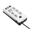 Eaton Protection Box 6 USB Tel@ Din - Überspannungsschutz - AC 220-250 V - 2500 Watt - Ausgangsanschlüsse: 6 - weiß