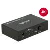 Delock HDMI UHD Switch 3 x HDMI in > 1 x HDMI out 4K - Video / Audio-Schalter - 3 x HDMI - Desktop