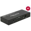 Delock HDMI UHD Switch 5 x HDMI in > 1 x HDMI out 4K - Video / Audio-Schalter - 5 x HDMI - Desktop