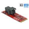 Delock - Schnittstellenadapter - SAS 12Gb / s - M.2 Card