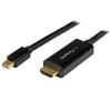 StarTech.com Mini DisplayPort auf HDMI Adapterkabel - Mini DP zu HDMI Adapter Kabel - 5m - Ultra HD 4K 30Hz - Schwarz - Adapterkabel - Mini DisplayPort männlich zu HDMI männlich - 5 m - Schwarz - 4K Unterstützung