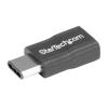 StarTech.com USB-C auf Micro USB Adapter - St / Bu - USB 2.0 - Kompatibel mit USB Typ-C mobil Geräten wie Nokia N1, Nexus 6P / 5x & mehr - USB-Adapter - 24 pin USB-C (M) zu Micro-USB Typ B (W) - USB 2.0 - Schwarz
