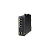 Cisco Industrial Ethernet 1000 Series - Switch - managed - 4 x 10 / 100 / 1000 (PoE+) + 2 x 1000Base-X SFP (Uplink) - an DIN-Schiene montierbar - PoE+ - Gleichstrom - wiederhergestellt