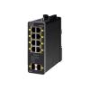 Cisco Industrial Ethernet 1000 Series - Switch - managed - 8 x 10 / 100 / 1000 (PoE+) + 2 x 1000Base-X SFP (Uplink) - an DIN-Schiene montierbar - PoE+ - Gleichstrom