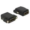 Delock Adapter High Speed HDMI Buchse > HDMI Buchse zum Einbau