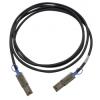 QNAP CAB-SAS20M-8088 - Externes SAS-Kabel - 4x Shielded Mini MultiLane SAS (SFF-8088), 26-polig (M) zu 4x Shielded Mini MultiLane SAS (SFF-8088), 26-polig (M) - 2 cm - Schwarz - für QNAP EJ1600, ES1640DC