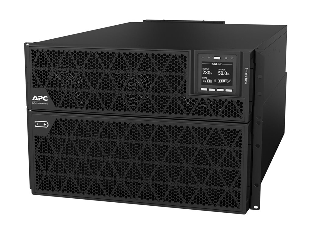 APC Smart-UPS RT 20kVA - USV (Rack - einbaufähig) - AC 230 / 380 V - 20000 watt - 20000 VA - 3 Phasen / 1 Phase - RS-232 - Ausgangsanschlüsse: 1 - 7U - Schwarz