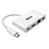 Eaton Tripp Lite Series USB C to HDMI Multiport Video Adapter Converter w / USB-A Hub, USB-C PD Charging, Gigabit Ethernet Port, Thunderbolt 3 Compatible USB Type C to HDMI, USB Type-C - Dockingstation - USB - HDMI - 1GbE