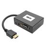 Eaton Tripp Lite series 2-Port HDMI to VGA Splitter Audio / Video Adapter 1920x1440 1080p - Video- / Audio-Splitter - 2 x VGA / Audio - Desktop - TAA-konform