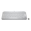 Logitech MX Keys Mini for Business - Tastatur - hinterleuchtet - kabellos - Bluetooth LE - AZERTY - Französisch - Pale Gray