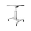 Mobile Standing Desk - Sit-Stand Cart