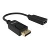 VISION - Videoadapter - DisplayPort männlich zu HDMI weiblich - Schwarz - 4K60Hz-Unterstützung