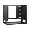 Eaton Tripp Lite Series 8U Wall-Mount Bracket with Shelf for Small Switches and Patch Panels, Hinged - Rack-Einlegeboden - mit Scharnier - geeignet für Wandmontage - Schwarz - 8U - 48.3 cm (19")
