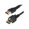 StarTech.com 2m High Speed HDMI Kabel - 4K 60Hz HDR - HDMI-2.0-Monitorkabel mit Verriegelungsschraube für sichere Verbindung - HDMI-Kabel mit Ethernet - St / St (HDMM2MLS) - Premium Highspeed - HDMI-Kabel mit Ethernet - HDMI männlich zu HDMI männlich V