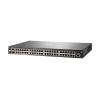 HPE Aruba 2930F 48G PoE+ 4SFP - Switch - L3 - managed - 48 x 10 / 100 / 1000 (PoE+) + 4 x Gigabit SFP (Uplink) - an Rack montierbar - PoE+ (370 W)