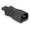 Delock Netzadapter IEC 60320 - C14 auf C7, Stecker / Buchse, 2,5 A, gerade