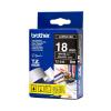 Brother TZe-345 - Selbstklebend - Weiß auf Schwarz - Rolle (1,8 cm x 8 m) 1 Kassette(n) laminiertes Band - für Brother PT-P750, P-Touch Series, P Touch Cube Plus PT-P710, P-Touch Cube Pro PT-P910