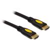Delock High Speed - HDMI-Kabel mit Ethernet - HDMI männlich zu HDMI männlich - 1.5 m - Schwarz