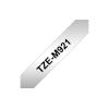 Brother TZe-M921 - Schwarz auf Silber (matt) - Rolle (0,9 cm x 8 m) 1 Kassette(n) laminiertes Band - für P-Touch PT-E100, E300, E310, E500, E550, H100, P900, P950, P-Touch EDGE PT-P750