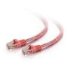 Kabel / 0,5 m Mlded / Btd Pink CAT5E PVC UTP P