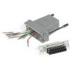 Kabel / RJ45 / DB15 m MOD Adptr Grey