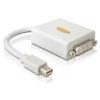 Delock - DVI-Adapter - Mini DisplayPort (M) zu DVI-I (W) - 18 cm