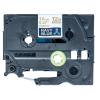 Brother TZe-RN34 - Gold auf Marineblau - Rolle (1,2 cm x 4 m) 1 Kassette(n) Band - für Brother PT-D600, H110, P-Touch PT-E310, P-Touch Cube PT-P300, P-Touch Embellish PT-D215