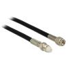 Delock - Antennenkabel - FME Gefäß zu SMA Stecker - 10 m - Koax - Schwarz