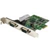 Serial Card - 2-Port PCIe - 16C1050 UART
