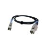 QNAP - Externes SAS-Kabel - SAS 12Gbit / s - 36 pin 4x Mini SAS HD (SFF-8644) (M) zu 36 pin 4x Mini SAS HD (SFF-8644) (M) - 2 m - Schwarz - für QNAP QXP-1620S-B3616W