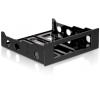 Delock Installation frame 3½? > 5¼? - Laufwerksschachtadapter - 5,25" bis 3,5" (13.3 cm to 8.9 cm) - Schwarz