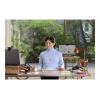 Logitech Lift for Business - Vertikale Maus - ergonomisch - 6 Tasten - kabellos - Bluetooth, 2.4 GHz - Logitech Logi Bolt USB-Receiver - Off-White