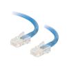 Kabel / 0,5 m Asmbld Blue CAT5E PVC UTP Patch