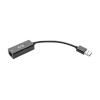 Eaton Tripp Lite Series USB 3.0 SuperSpeed to Gigabit Ethernet Adapter RJ45 10 / 100 / 1000 Mbps - Netzwerkadapter - USB 3.0 - Gigabit Ethernet - Schwarz