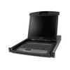 Console / LCD / 17" Rack / with Integrated 8 Port Analog KVM Switch / Achtung: Tastatur hat US-Layout !
