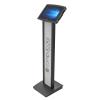 Compulocks BrandMe Surface Pro 7 / Galaxy TabPro S Floor Stand Black - Aufstellung - für Tablett - verriegelbar - Aluminium - Schwarz - Bodenaufstellung - für Microsoft Surface Pro (Mitte 2017), Pro 3, Pro 4, Pro 6, Pro 7, Samsung Galaxy TabPro S