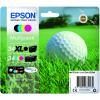 Epson 34 Multipack - 4er-Pack - Schwarz, Gelb, Cyan, Magenta - original - Tintenpatrone - für WorkForce Pro WF-3720, WF-3720DWF, WF-3725DWF