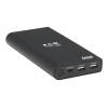 Eaton Tripp Lite Series Portable Charger - 2x USB-A, USB-C with PD Charging, 20,100mAh Power Bank, Lithium-Ion, USB-IF, Black - Powerbank - 20100 mAh - 57 Watt - 3 A - USB BC 1.2 - 3 Ausgabeanschlussstellen (USB Typ A, USB-C) - auf Kabel: USB-C - Sch