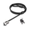 Kensington NanoSaver Like Keyed - Security cable lock - silver