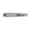 Allied Telesis CentreCOM FS980M / 9PS - Switch - L3 - managed - 8 x 10 / 100 (PoE+) + 1 x Combo Gigabit SFP (Uplink) - an Rack montierbar - PoE+ (150 W)