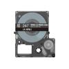 Epson LabelWorks LK-6BWJ - Weiß auf Mattschwarz - Rolle (2,4 cm x 8 m) 1 Kassette(n) Hängebox - Bandkassette - für LabelWorks LW-C610
