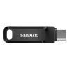 SanDisk Ultra Dual Drive Go - USB-Flash-Laufwerk - 128 GB - USB 3.2 Gen 1 / USB-C - Schwarz