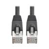 Eaton Tripp Lite Series Cat6a 10G Snagless Shielded STP Ethernet Cable (RJ45 M / M), PoE, Black, 10 ft. (3.05 m) - Patch-Kabel - RJ-45 (M) zu RJ-45 (M) - 3.05 m - STP - CAT 6a - IEEE 802.3af - ohne Haken, verseilt, geformt - Schwarz