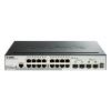 D-Link DGS 1510-52XMP - Switch - L3 - Smart - 48 x 10 / 100 / 1000 (PoE+) + 4 x 10 Gigabit SFP+ - Desktop, an Rack montierbar - PoE+ (370 W)