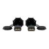 Tripp Lite HDMI Cable High-Speed 2 IP68 Connectors Industrial Ethernet 6ft - HDMI-Verlängerungskabel mit Ethernet - HDMI männlich Schutzkappe zu HDMI weiblich Schutzkappe - 1.8 m - Schwarz - innen / außen