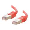 Kabel / 1 m Shield CAT5E Moulded Patch Red