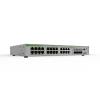 Allied Telesis CentreCOM AT-GS970M / 18PS - Switch - L3 - managed - 16 x 10 / 100 / 1000 (PoE+) + 2 x SFP (mini-GBIC) (Uplink) - Desktop, an Rack montierbar - PoE+ (247 W)