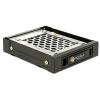 3.5 Wechselrahmen für 1 x 2.5 SATA / SAS HDD / SSD mit Vibrationsschutz